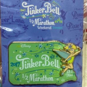 Disney 2017‎ Tinker Bell 1/2 Marathon Pin Limited Release